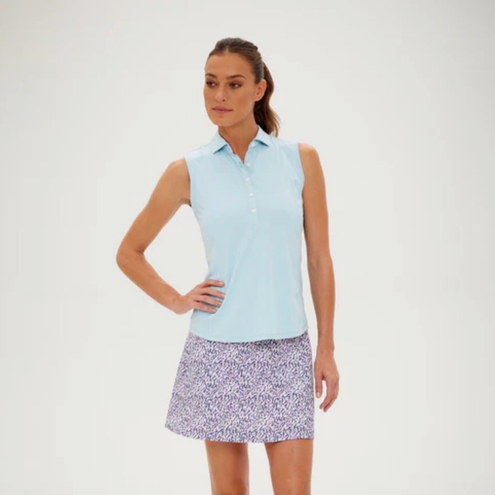 Women's Zero Restriction Xsmall - STREAMSONG Polo Golf Tank
